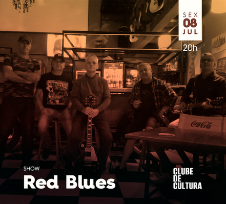 Clube de Cultura recebe a Red Blues