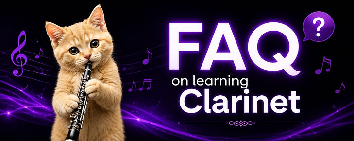 FAQ on learning Clarinet