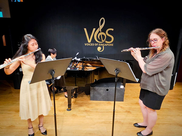 Flute Duet at FAMA Concert