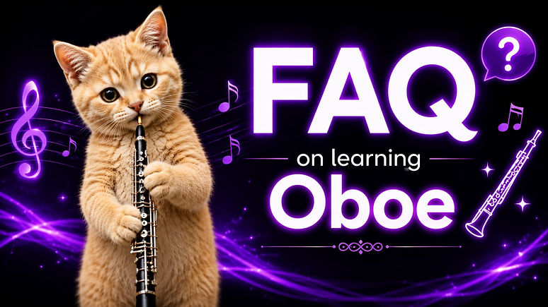 FAQ on learning oboe