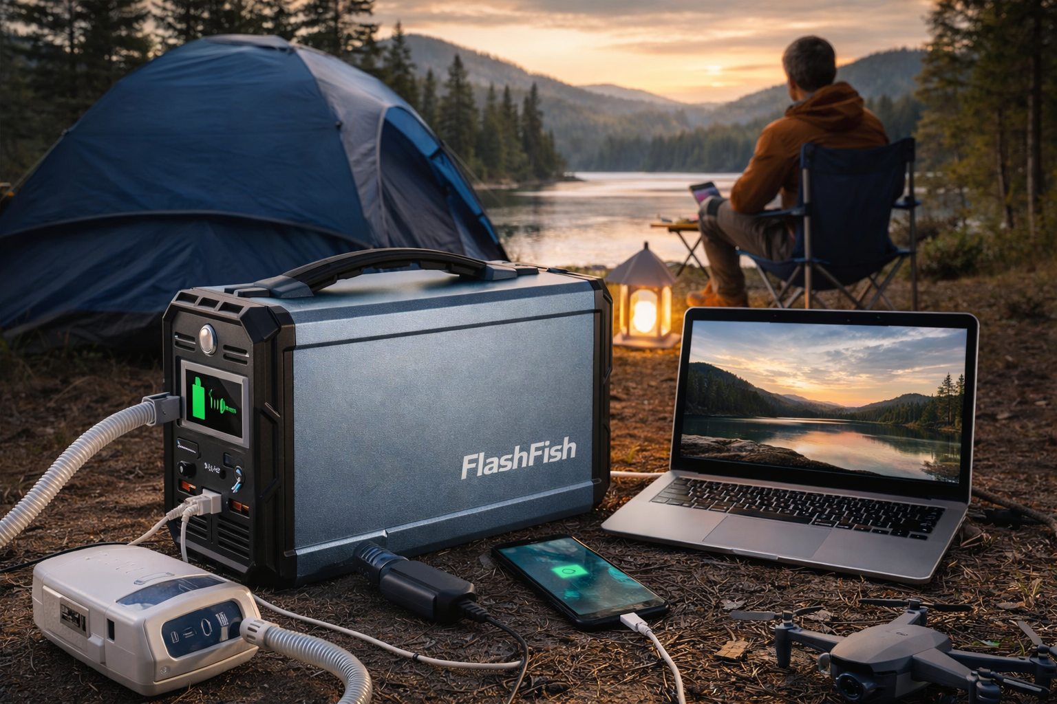 110V 300W Generator Portable Power Station Supply for Outdoor