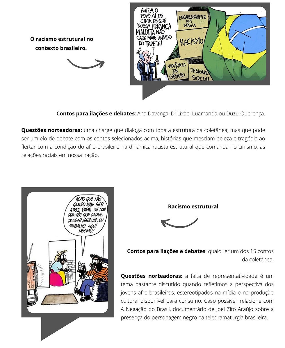 O discurso crítico das charges