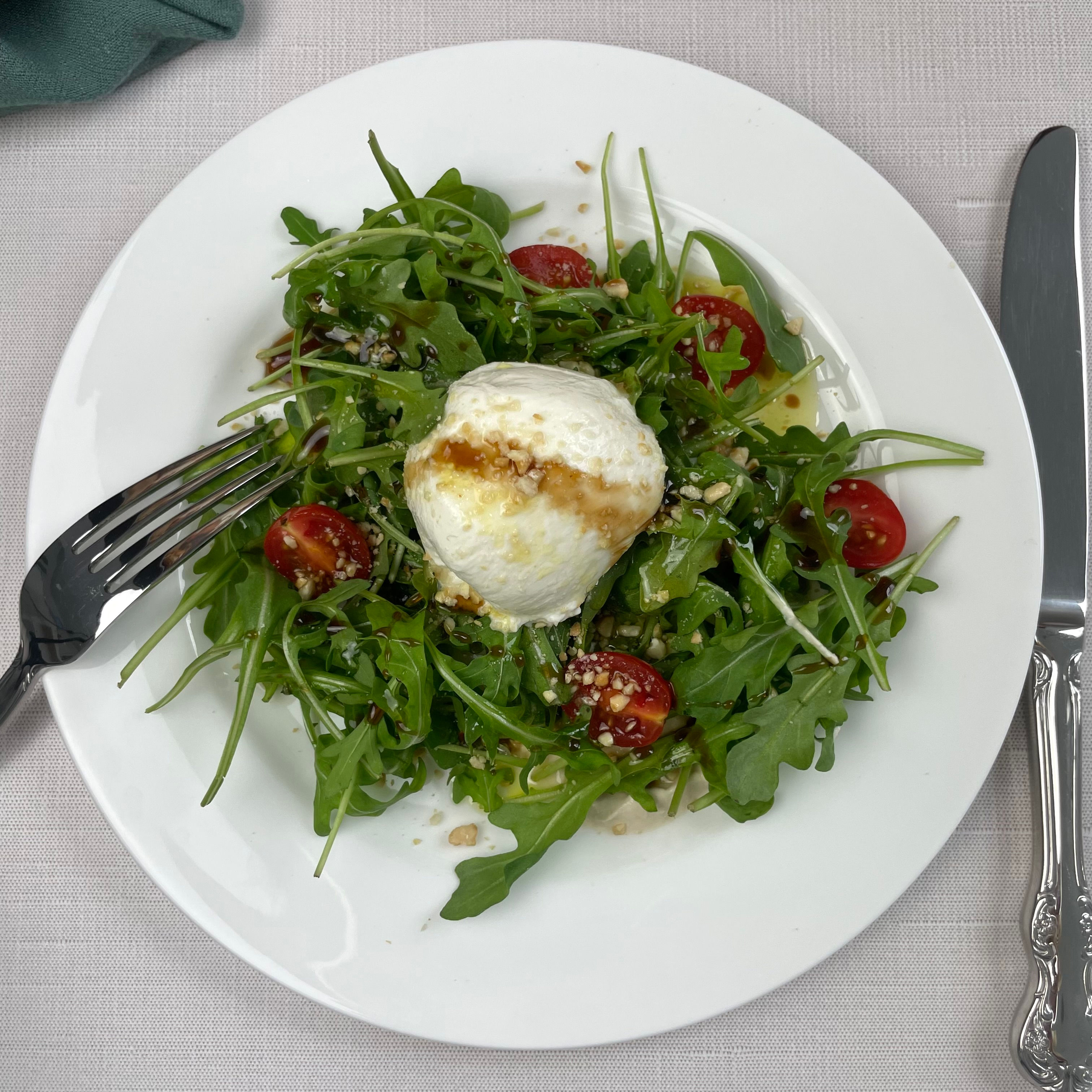 Arugula and Burrata Salad Recipe