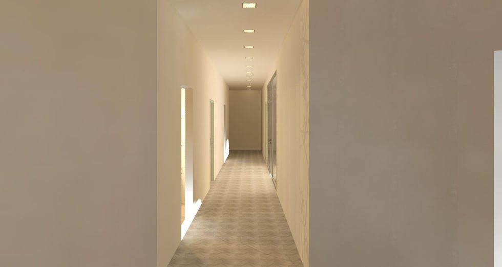 Pinilla-Hallway to Water