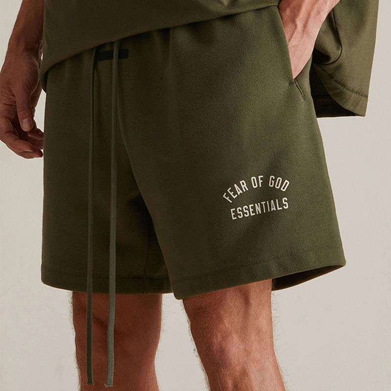 Thumbnail: Loose pure cotton shorts for men