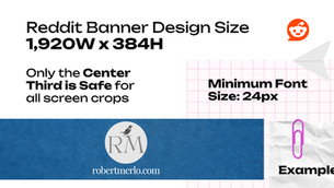 reddit banner design guidelines