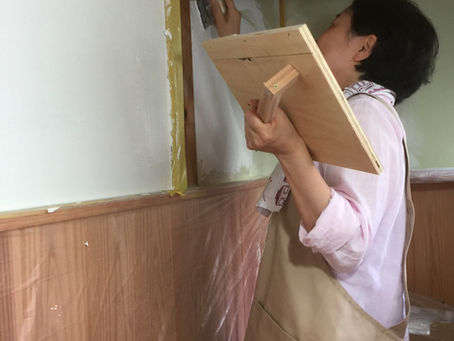 茶室待合床の間