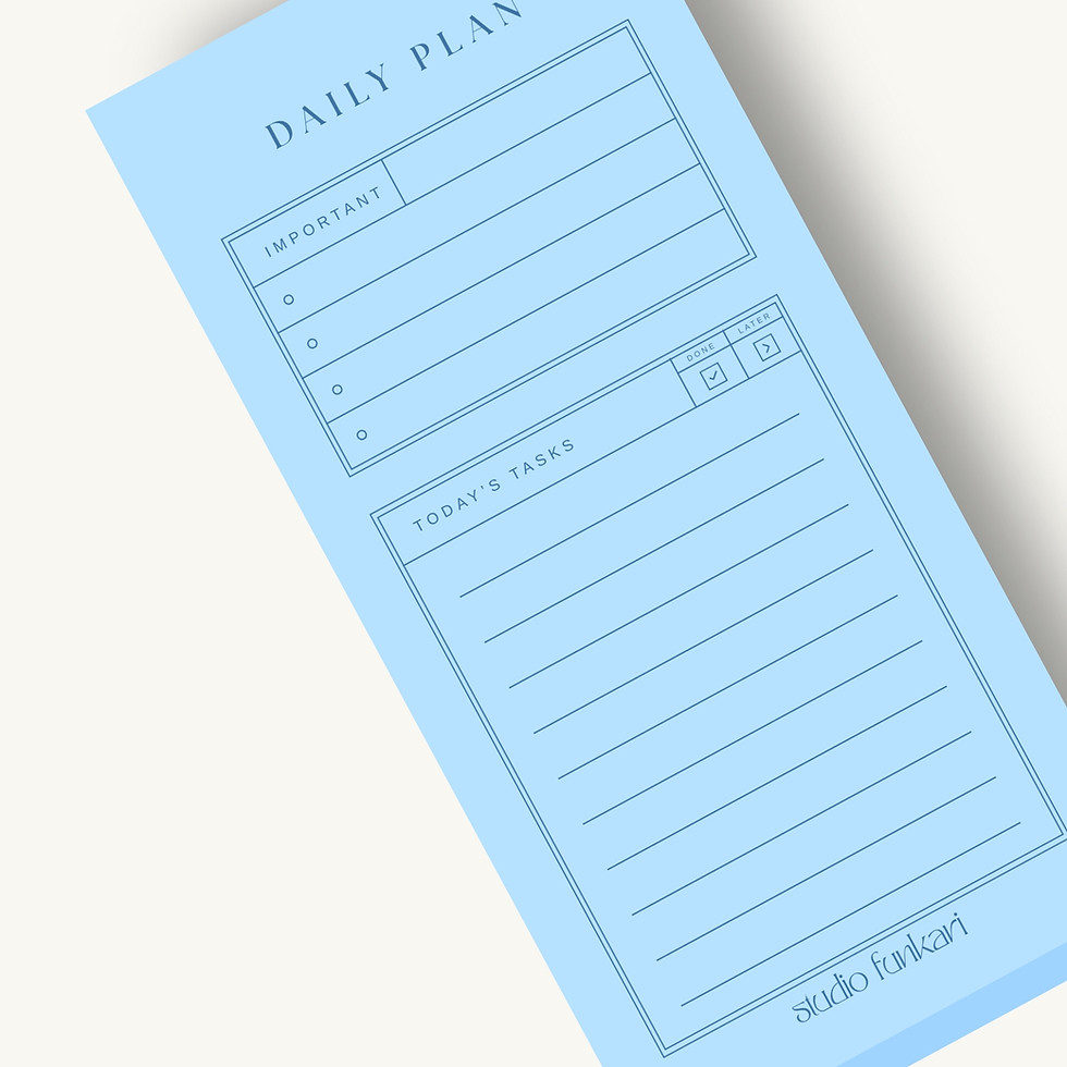 Broad Daylight Notepad Studio Funkari