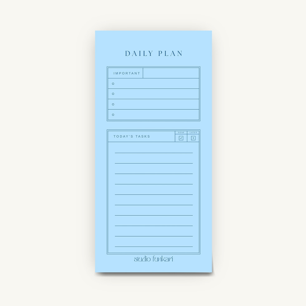 Broad Daylight Notepad Studio Funkari