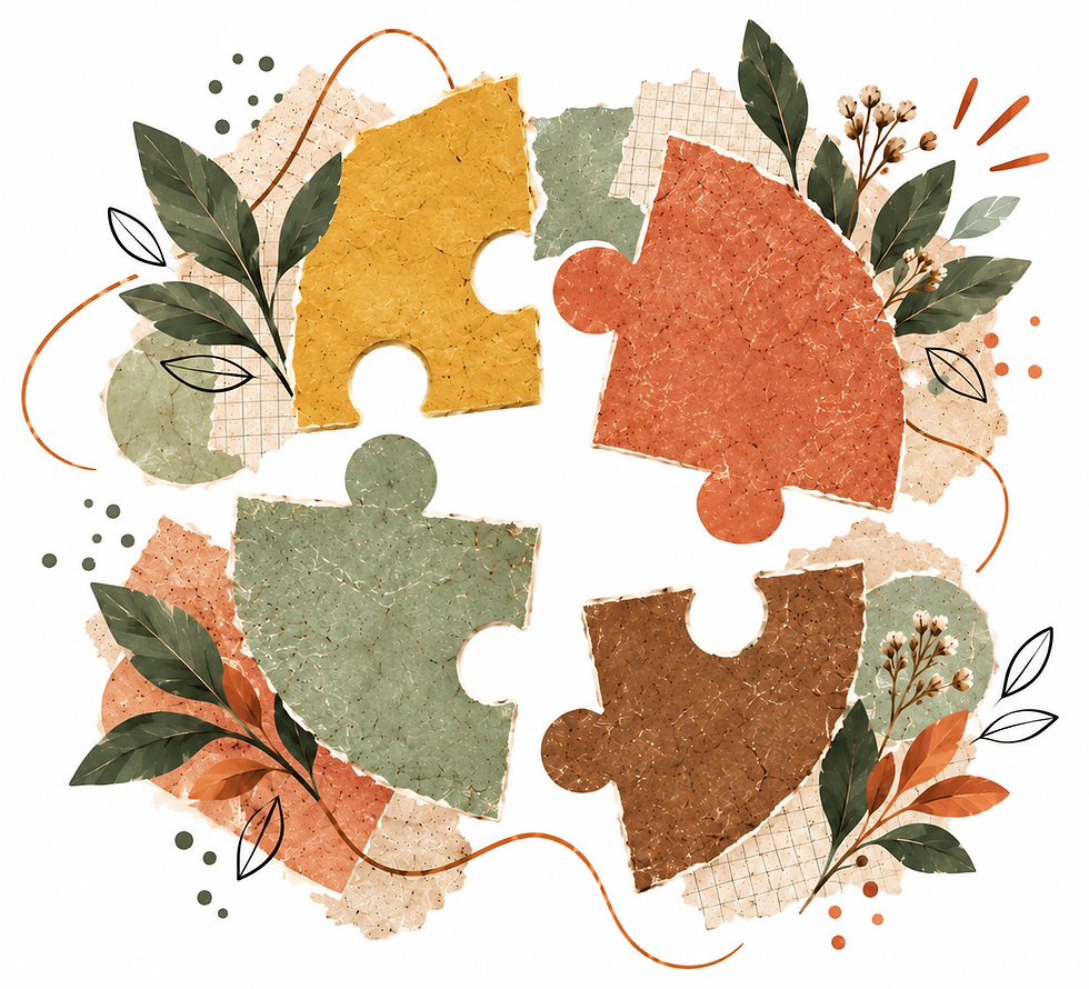 Collage de puzzle botanique aux tons terreux.png