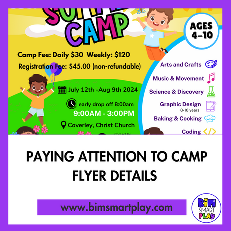 Paying Attention to Camp Flyer Details [ep.03]