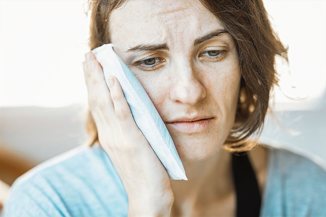 Tratamento de dores na região do ouvido e cabeça