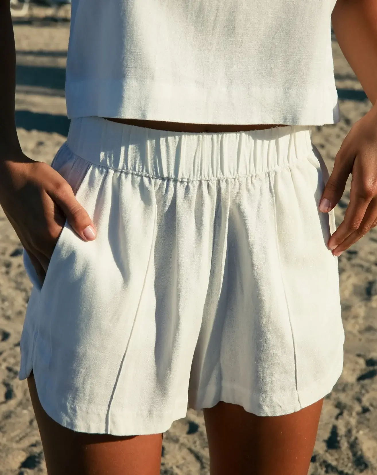 SHORT CADAQUÉS - OFF WHITE