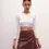 Miniatura: FALDA ATENAS - DARK BROWN