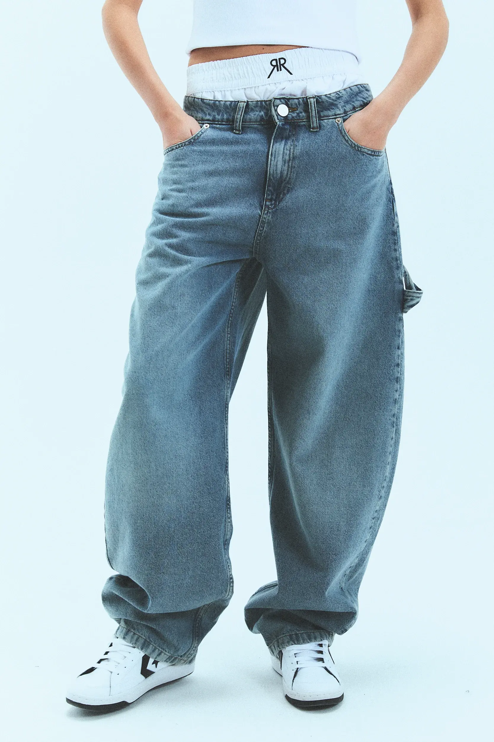 JEAN N°12 THE BAGGY - LIGHT BLUE