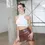Miniatura: FALDA ATENAS - DARK BROWN