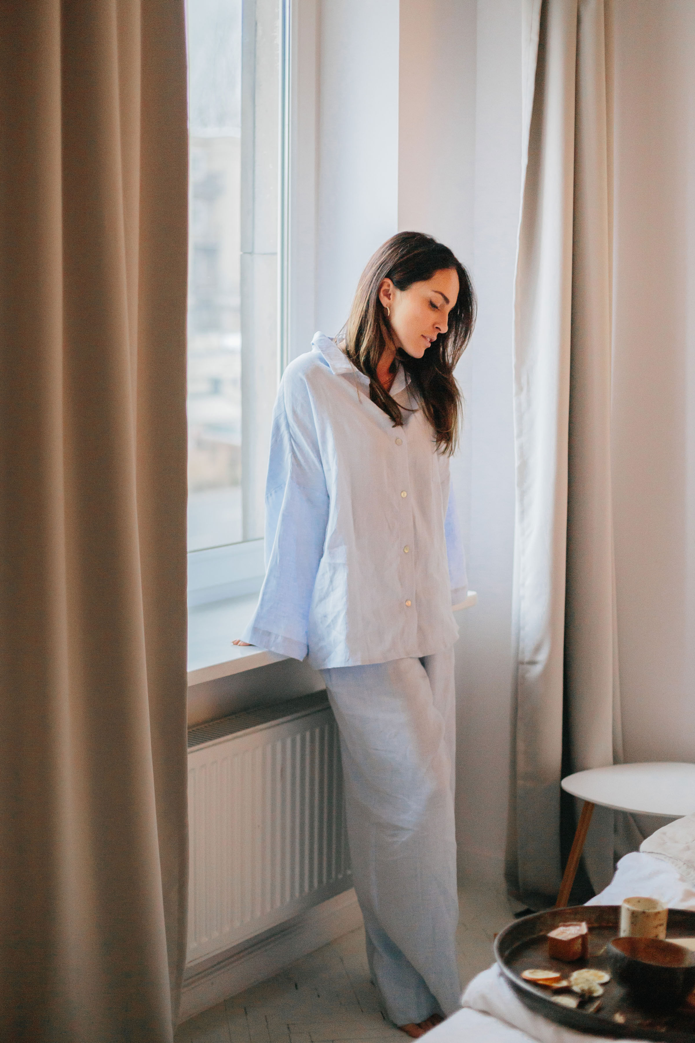 Lydie women's oversize pajamas with long pants