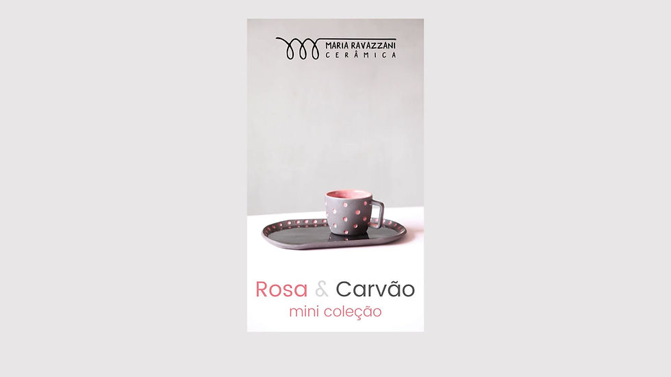 Miniatura: Kit Rosa & Carvão