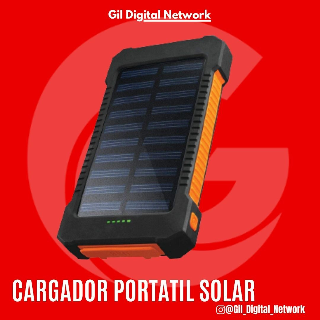 CARGADOR PORTATIL SOLAR