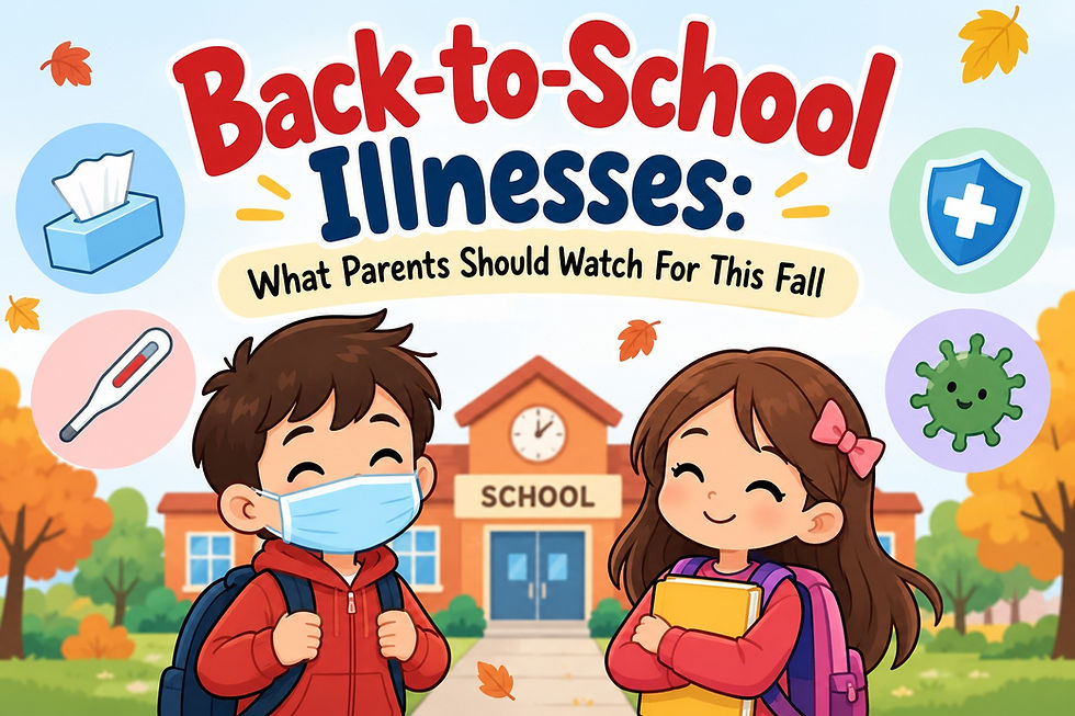 Back-to-School Illnesses: What Parents Should Watch For This Fall