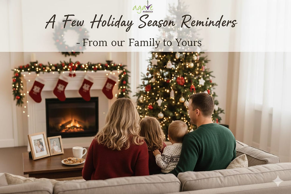 Holiday Season Reminders