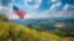 vibrant-usa-themed-greeting-card-backdrop-featuring-waving-american-flag-scenic-landscape-
