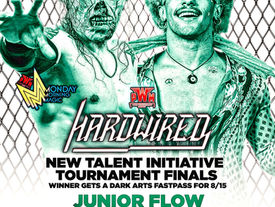 JULEZEE VS JUNIOR FLOW IN THE FINALS OF THE PRO WRESTLING MAGIC NEW TALENT INITIATIVE