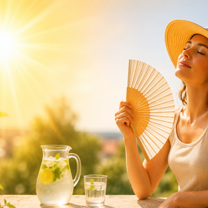 Cool bleiben bei Hitze: Wie Sie den Sommer in der Stadt gesund überstehen