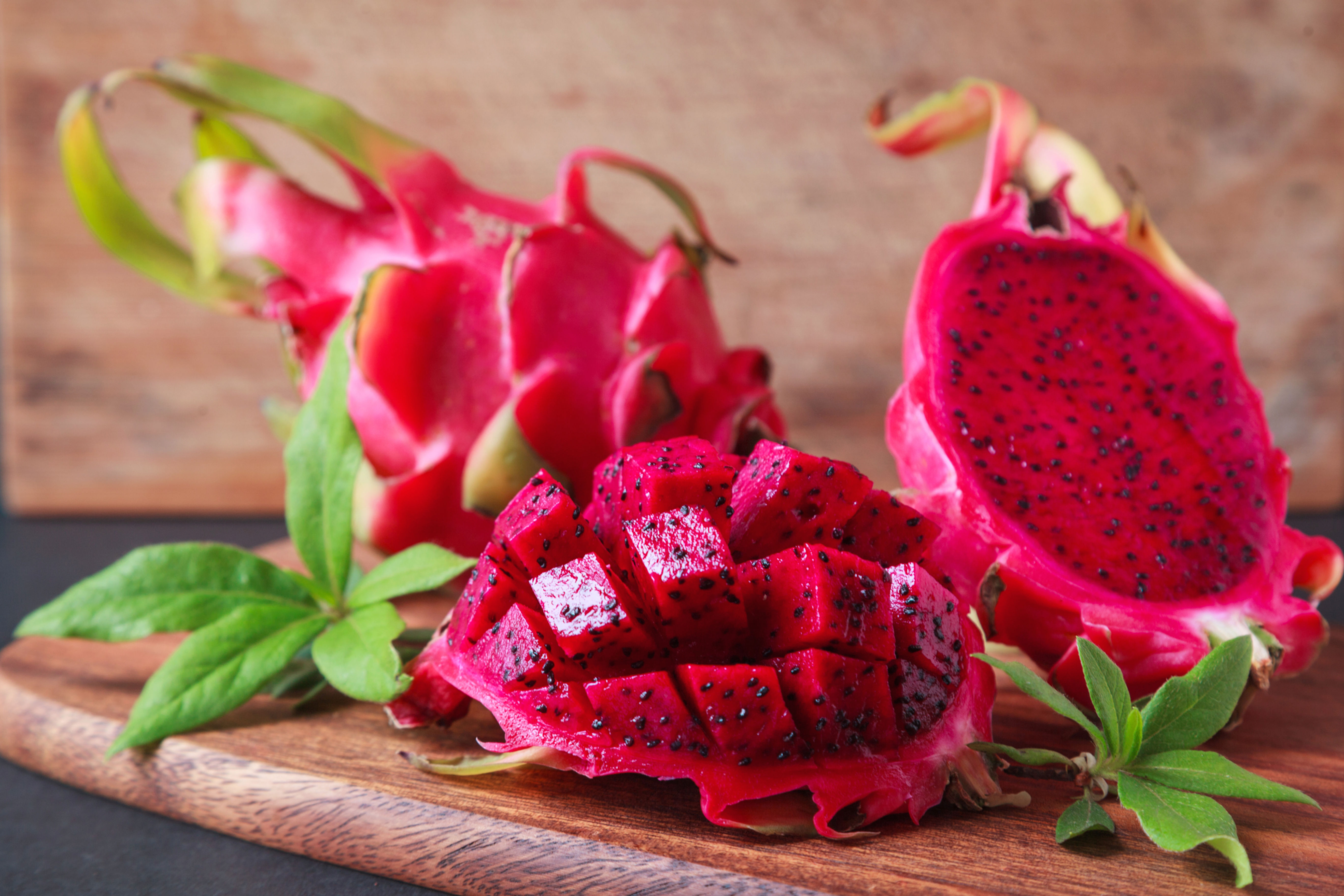 Get ready to experience a burst of tropical flavor with our handpicked, farm-fresh red dragon fruit.