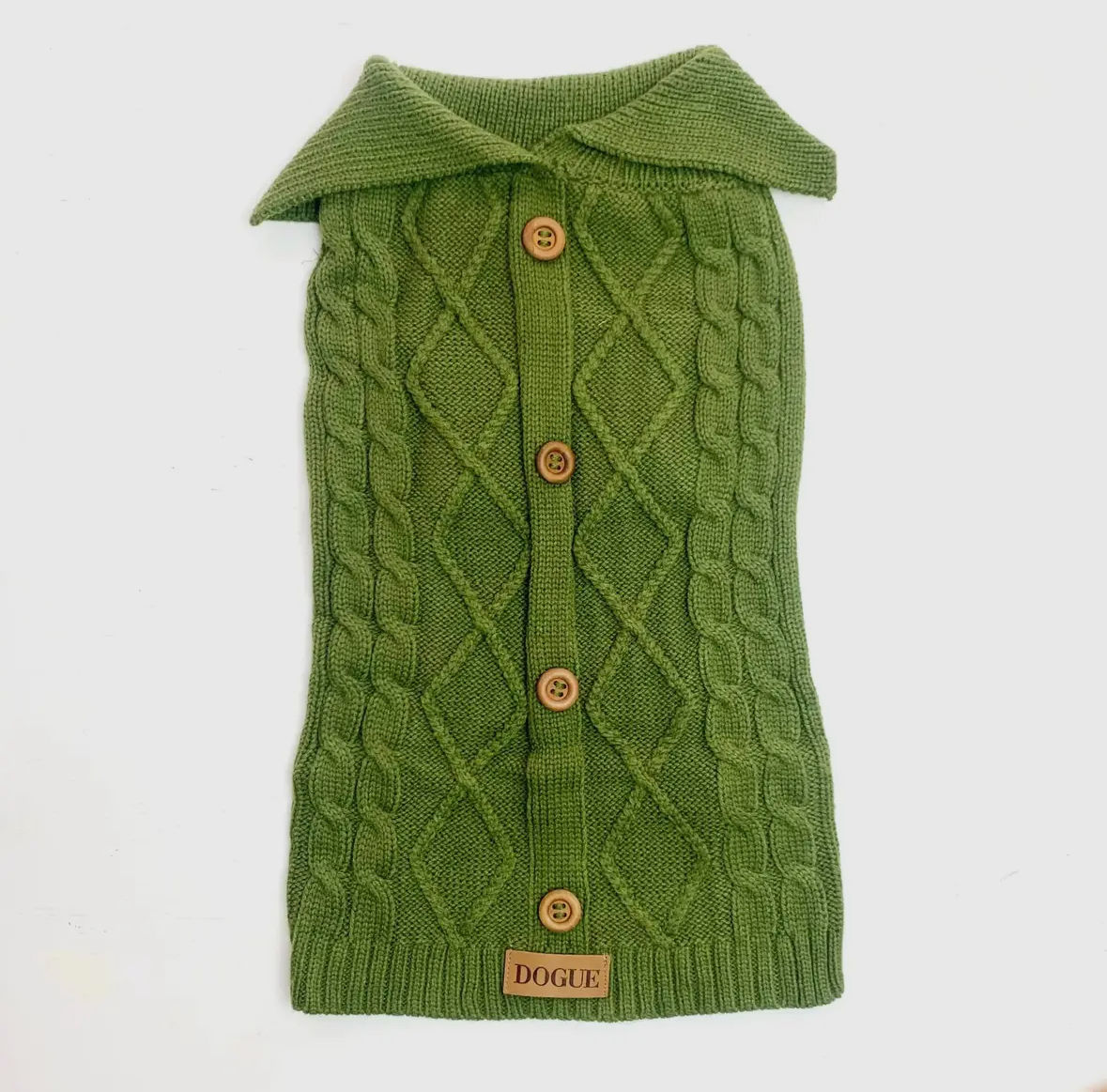 DOGUE Classic Cardi Knit Dog Jumper