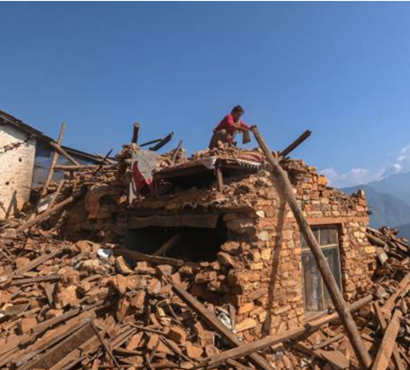 ‘Most of what belonged to us is under the rubble’