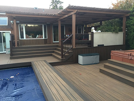 Azek Timbertech trex decks decking stellar decks