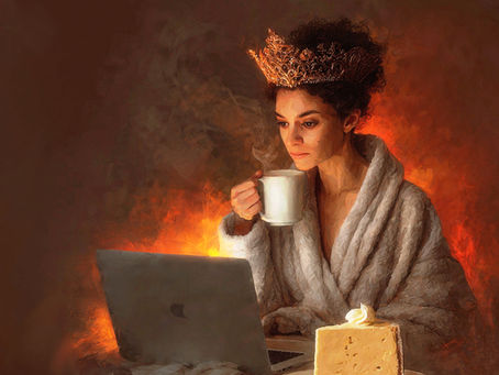 Edgy Bitch Elfcamp - Elfchen - humorvolle Versuche, den Untergang zu überstehen, mit Dessert
