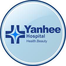 Logo on the Yanhee Hospital.