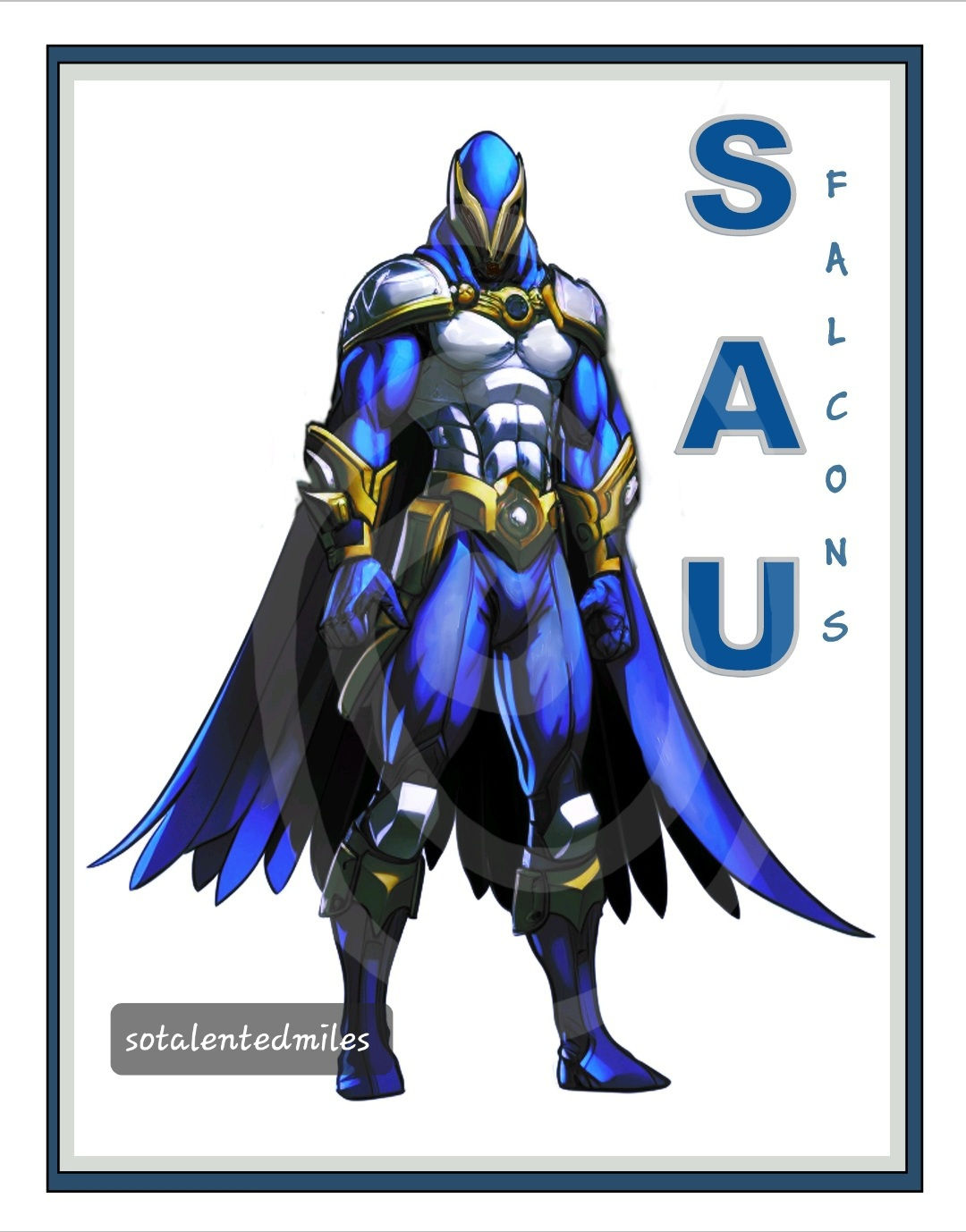 Stm Augustine 16x20 Framed Hero Poster 