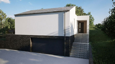 outside render. modern house, exactly the same view (4)