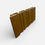 Thumbnail: Teak PVC Wall Cladding Panel 26 mm x 219 mm x 3600 mm