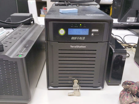 江刺愛宕　測量会社様　NAS不具合