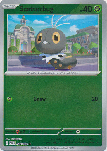 7/88 Scatterbug Reverse Holo