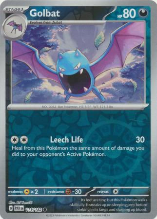 111/182 Golbat Holo