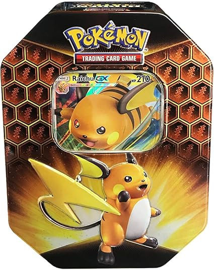 Sun & Moon Hidden Fates - Raichu-GX Collector's Tin