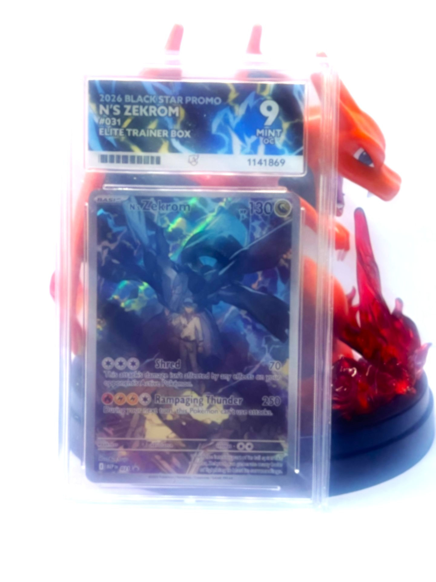 2026 N’s Zekrom Black Star Promo Grade 9