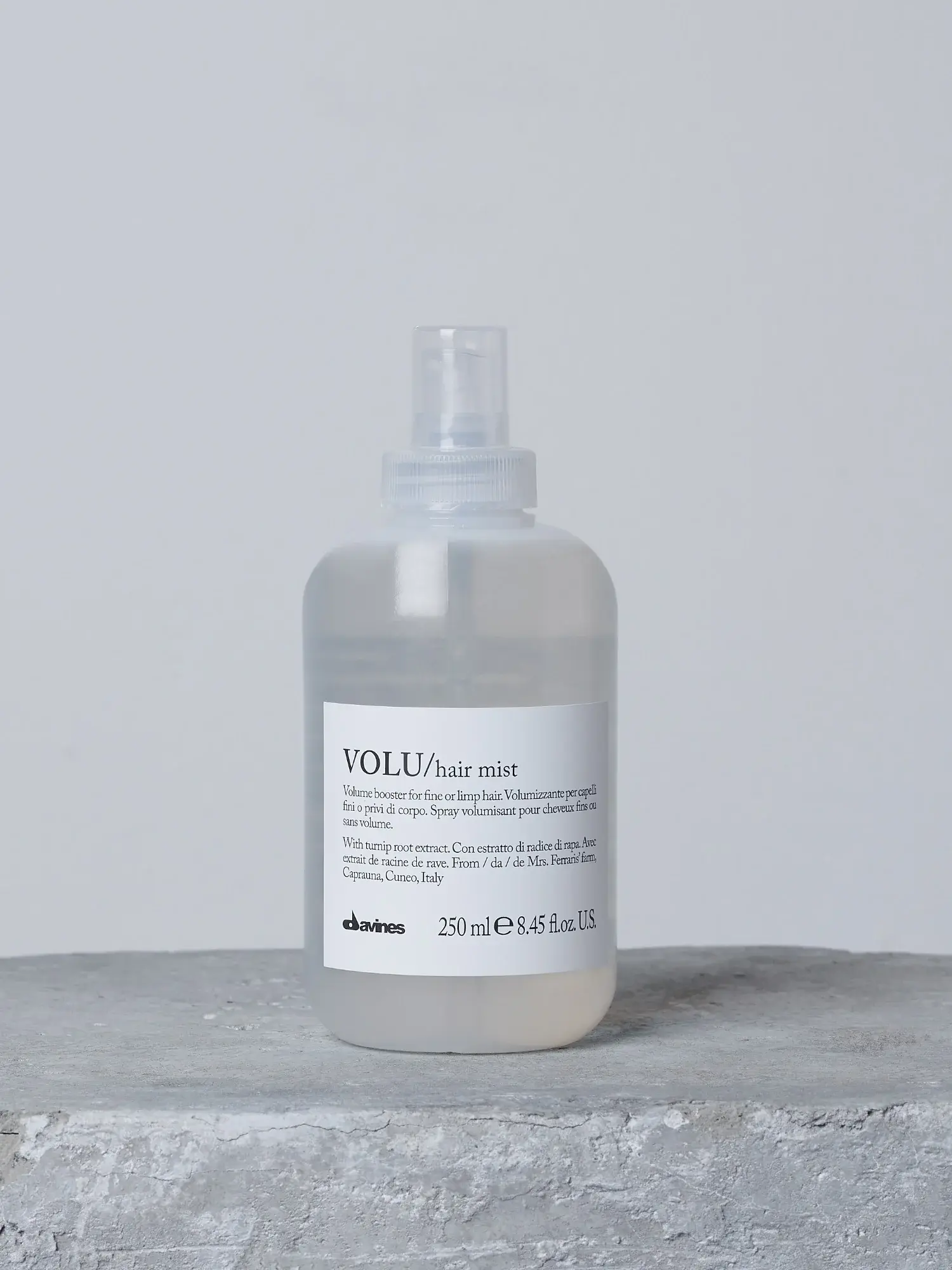 davines volu hair mist