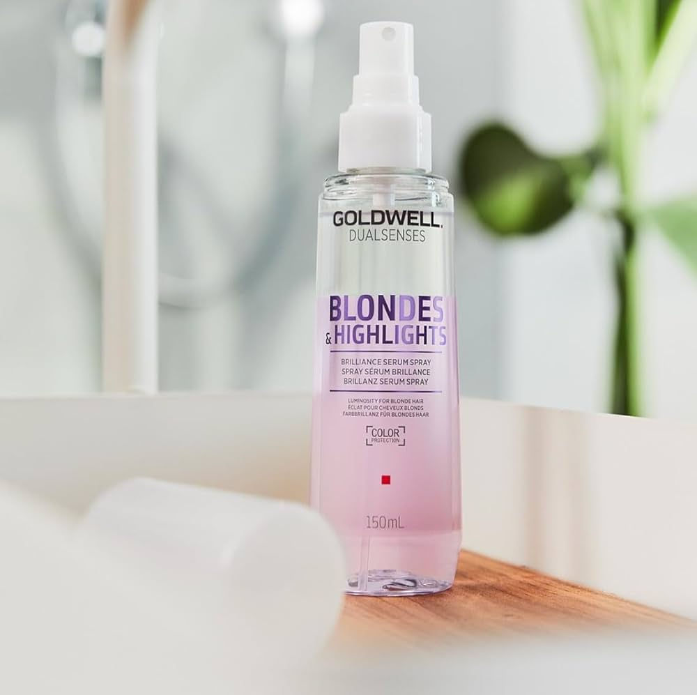 goldwell blondes & highlights brilliance serum spray