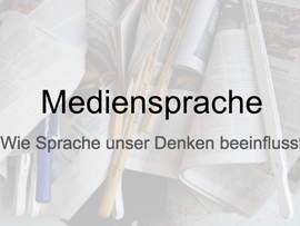 Mediensprache