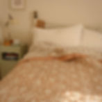 Thumbnail: Suzani Beetles Hand made quilt throw