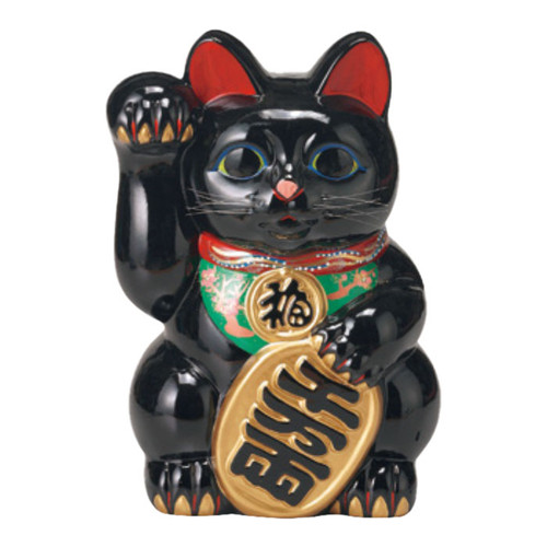 黒小判猫（右手） 招き猫 | 株式会社ヤマタネ