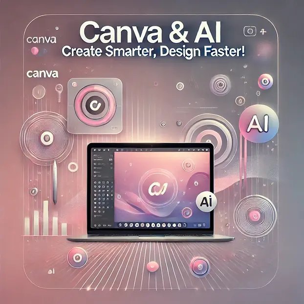 DALL·E 2025-03-19 23.07.41 - A stylish and modern promotional graphic for a Canva & AI web