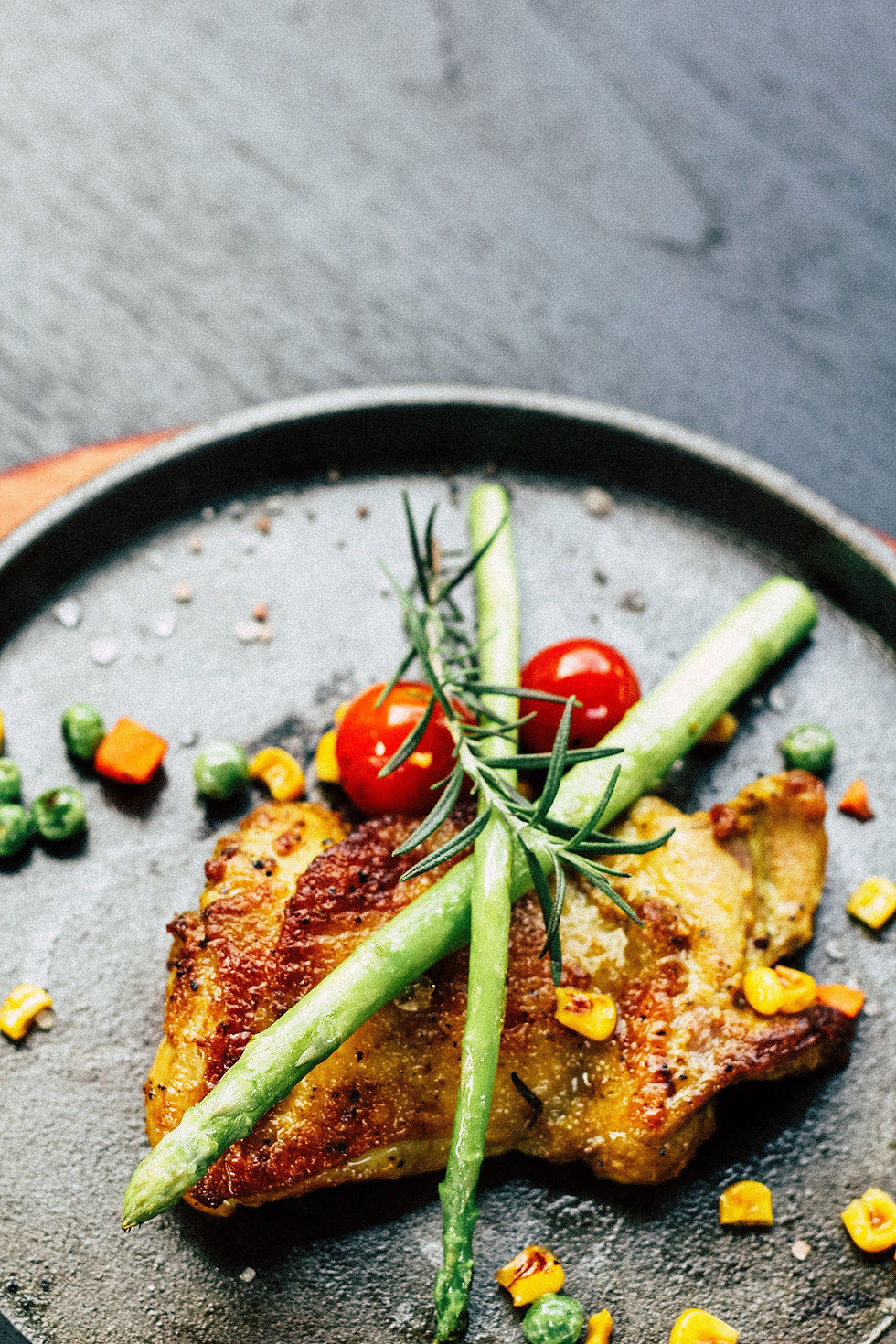 Chicken w/ Rainbow Vegetables image