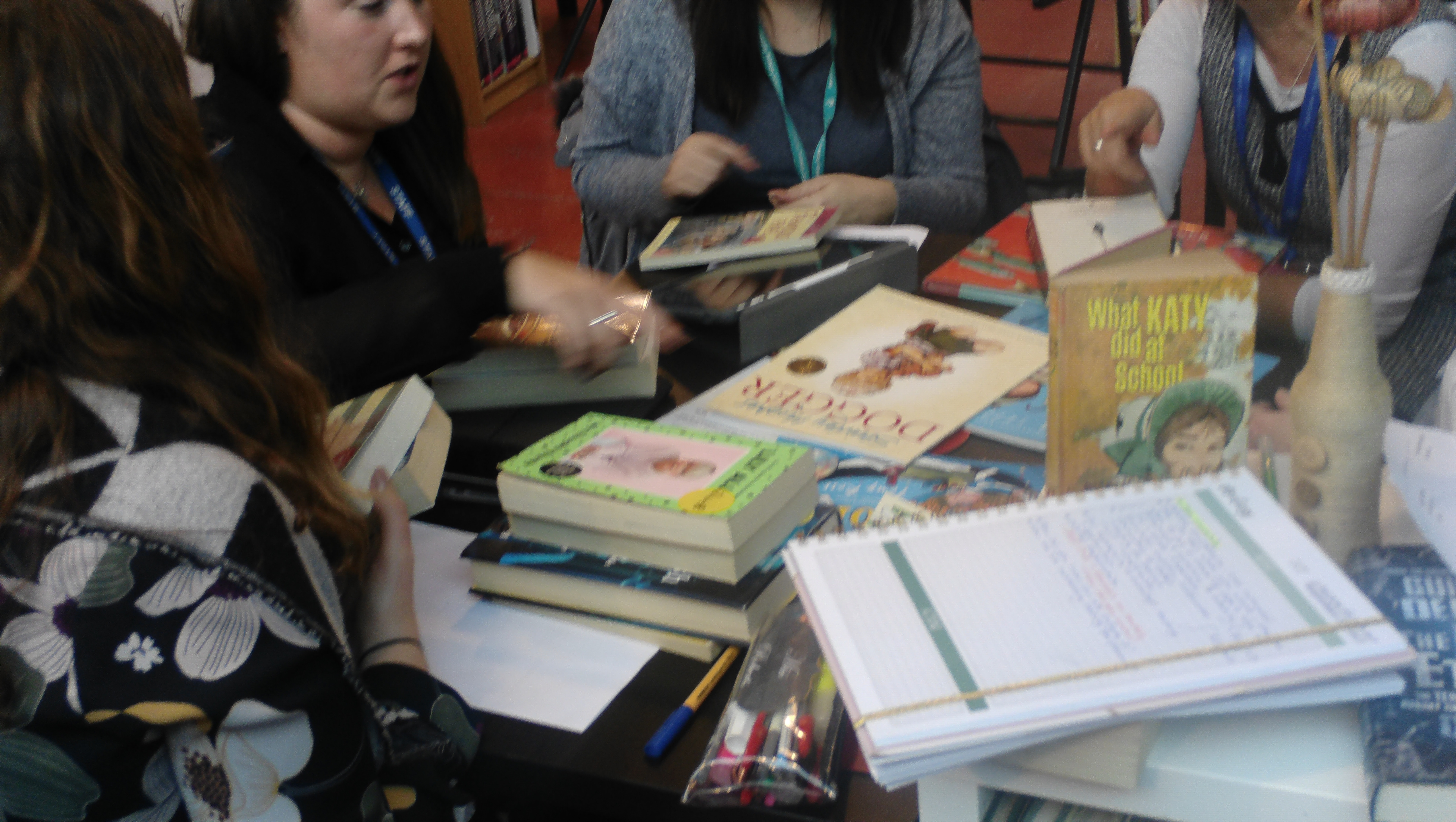 Book talk at the heart